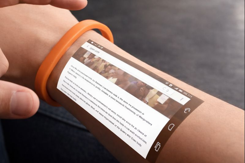 Cicret Bracelet – Next-Gen Wearable That Turns Your Skin into a Touchscreen