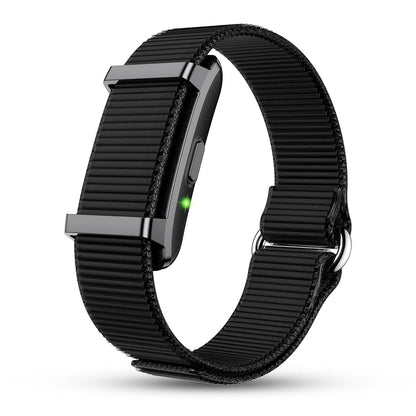 Premium Metal Fitness Band | 45 Days Battery Life, Heart Rate, SpO2, HRV & Body Temp Monitor, Sleep Tracker, AI Health Analysis, Smart Notifications (Cosmic Black)