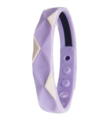 Bracelet (PURPLE) Negative Ion Bracelets Infrared Wristband, For Man And Woman Bracelets (Pack of 1)