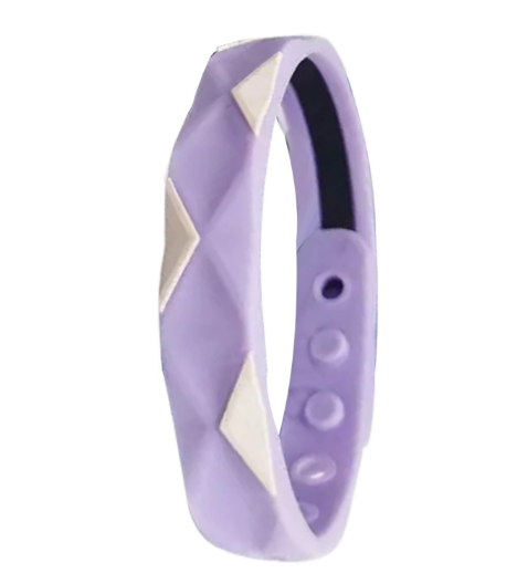 Bracelet (PURPLE) Negative Ion Bracelets Infrared Wristband, For Man And Woman Bracelets (Pack of 1)